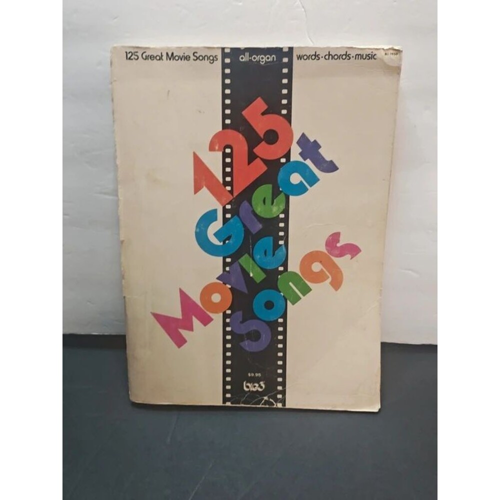 Vintage 125 Great Movie Songs Sheet Music Songbook